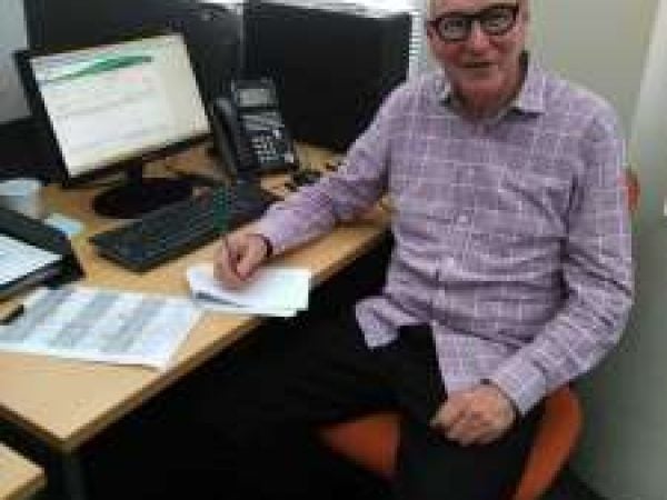 Norm Hams – Volunteer Referral Service interviewer at The Centre for Volunteering