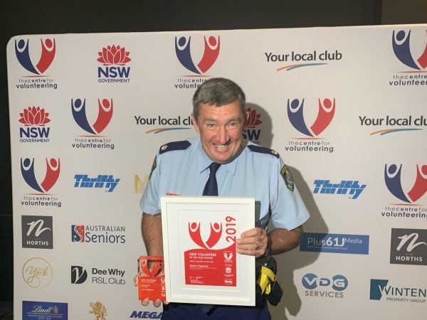 2019 NSW Adult Volunteer of the Year: Robert Fitzgerald