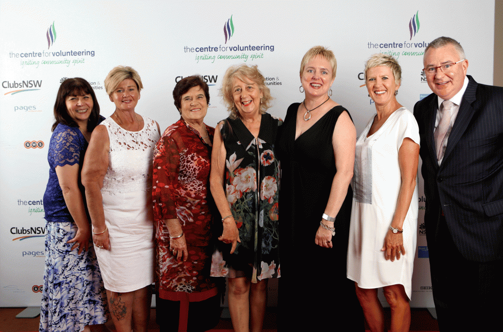 Broken Hill ladies with Valerie Hoogstad, Gemma Rygate, Anne Fitzgerald and Simon Watts