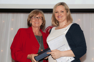 Helen Rogers, Executive Director DEC (left) and Kate Boyle (right)