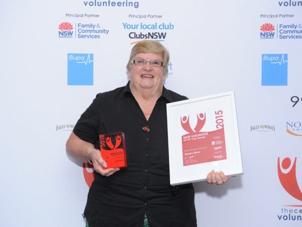 2015 Senior Volunteer of the Year – Eleanor Blows