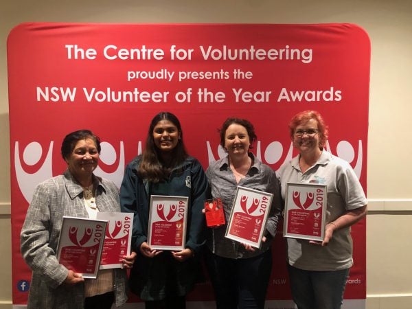 South Western Sydney volunteers off to 2019 NSW Volunteer of the Year Awards final!