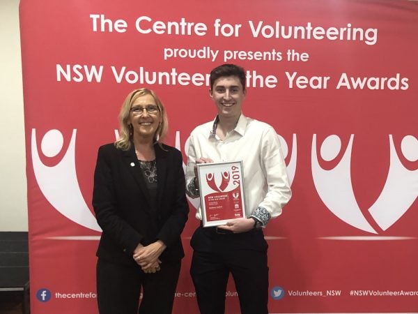 Central Coast volunteers off to 2019 NSW Volunteer Awards final!