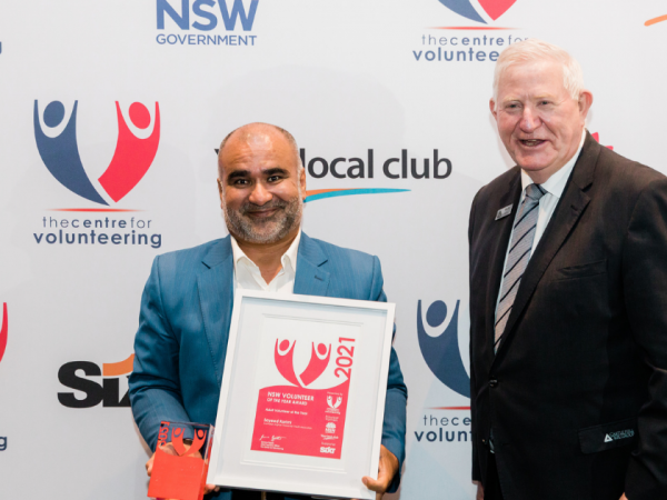 2021 Adult Volunteer of the Year – Sayeed Karimi