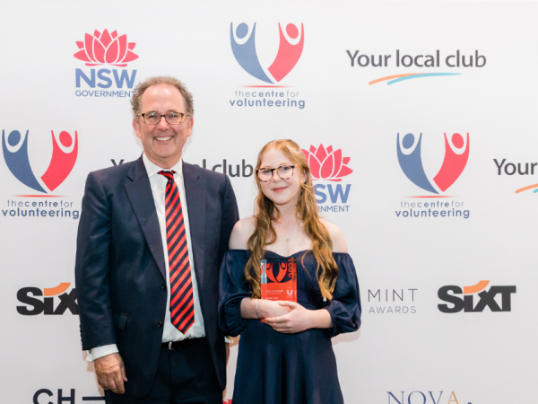 2021 Volunteer of the Year – Abbie Kelly