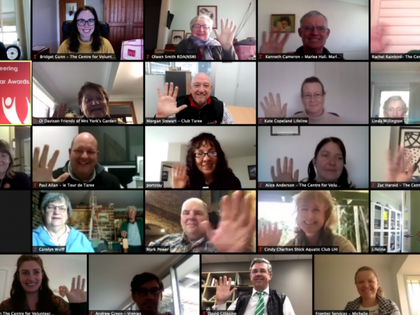 It’s a celebration of volunteering across the Mid North Coast – virtually speaking!