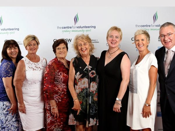 2014 NSW Volunteer Team of the Year are the Broken Hill Women’s Auxiliary