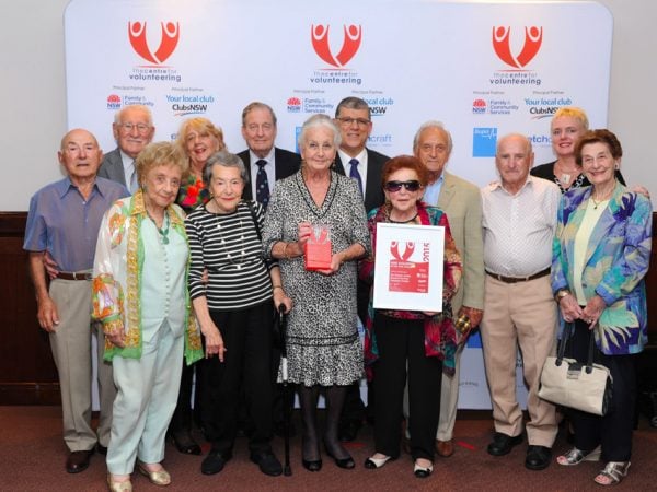 2015 Lifetime Achievement Award – The Holocaust Survivor Volunteer Guides, Sydney Jewish Museum