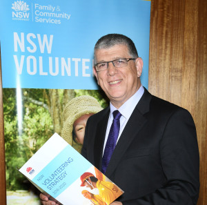 Minister Ajaka at Volunteering Strategy Launch