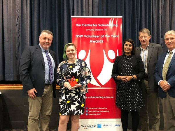 Special ceremony recognises New England’s dedicated volunteers