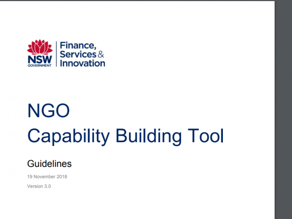 NGO Capability Building Tool