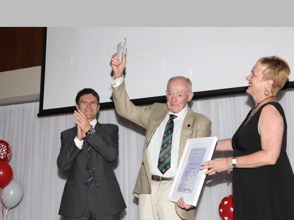 2014 NSW Senior Volunteer of the Year is David Abrahams