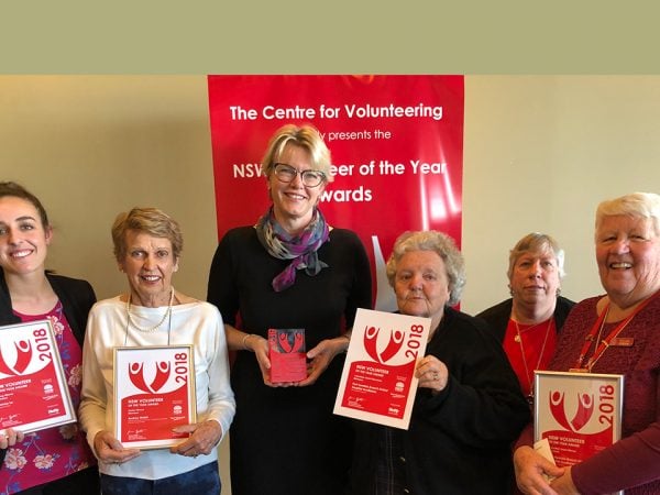 Feel the buzz at the NSW 2018 Volunteer of the Year Awards in Wollongong