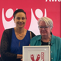 Senior Volunteer of the Year – Jocelyn Dodd from North Parramatta