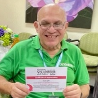 Senior Volunteer of the Year – Martin Spiteri from Rockdale