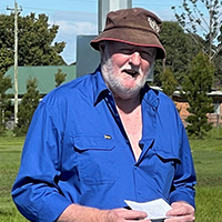 Senior Volunteer of the Year – Michael Cogar from Riverstone