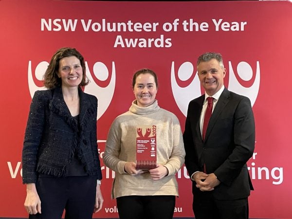 2022 NSW Volunteer of the Year Award Winner