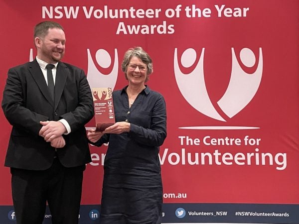 2022 Senior Volunteer of the Year Award Winner