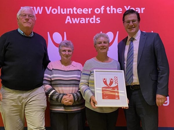 2022 Volunteer Team of the Year Award Winner