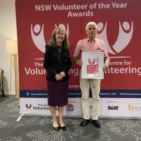 Senior Volunteer of the Year – Geoffrey Bond, Frontier Services