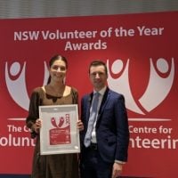 Young Volunteer of the Year – Jade Pinar from West Pennant Hills