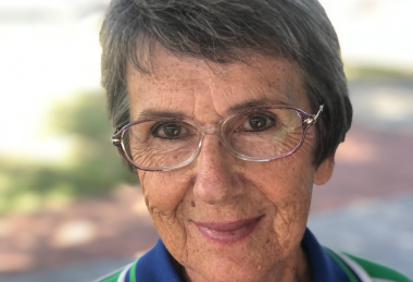 Julie Davis, Blowfly Cricket Volunteer, CloseUp