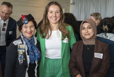 A group of delegates attend the Premier's Volunteering Reception