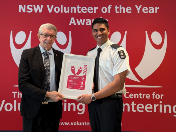 St John Ambulance clinical educator named 2024 North Western Sydney Volunteer of the Year
