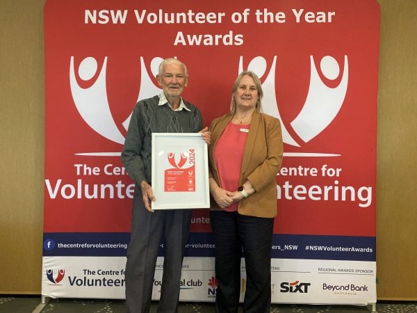 86-year-old graffiti buster named 2024 Mid North Coast Volunteer of the Year
