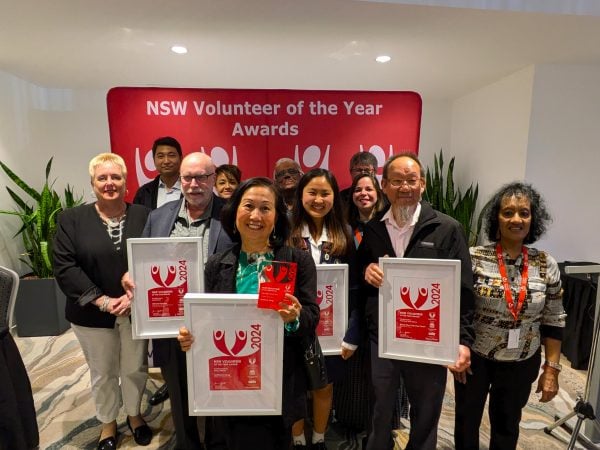 Ryde Community Forum founder named 2024 Central Sydney Volunteer of the Year