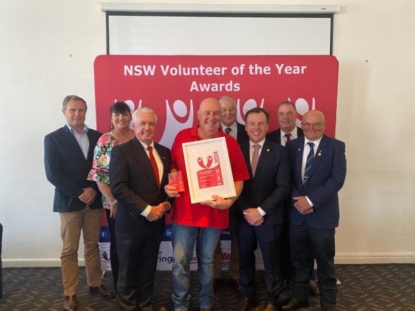 Former top cop named 2024 New England and Northern Inland Volunteer of the Year