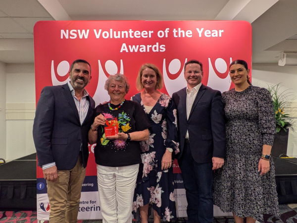 Supporter of local mums named 2024 Southern Sydney Volunteer of the Year