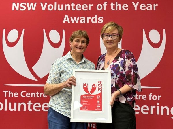 Cerebral Palsy pioneer named 2024 Hunter Volunteer of the Year