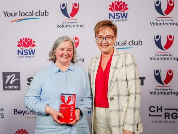 Former social worker named 2024 NSW Volunteer of the Year